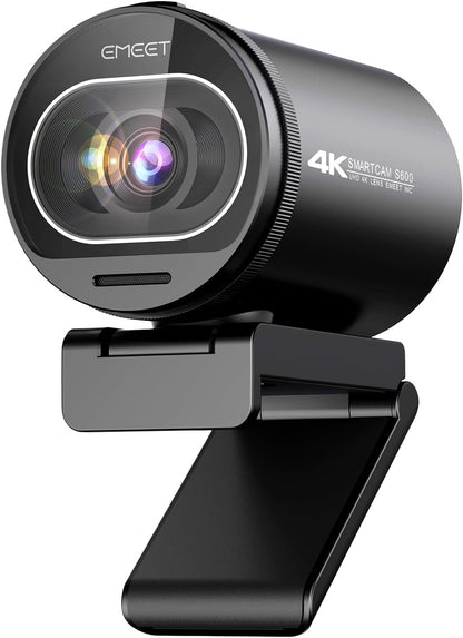 S600 4K Webcam for Streaming, Sony 1/2.55&