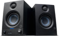 Eris 3.5 Powered Studio Monitors, Pair — 3.5” Active near | -Field Desktop Speakers for Music Production, Gaming, Movies & Hi-Fi | 50W, Woven-Composite Woofer, Silk-Dome Tweeter, Black