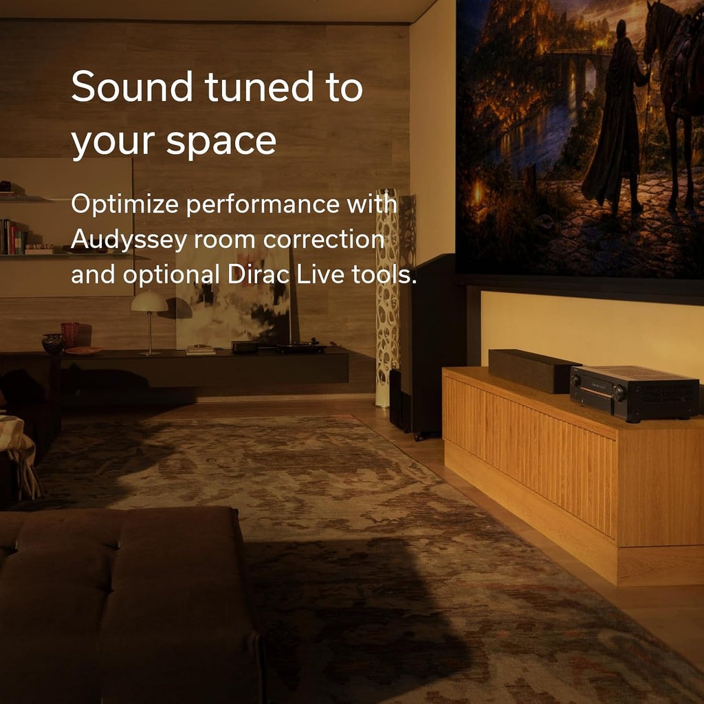 Denon AVR-X3900H 9.4 Channel AV Receiver, HEOS Multiroom Audio Streaming | 105W Power, Dolby Atmos, DTS:X, AURO-3D & IMAX Enhanced, 8K/60Hz & 4K/120Hz Video Support